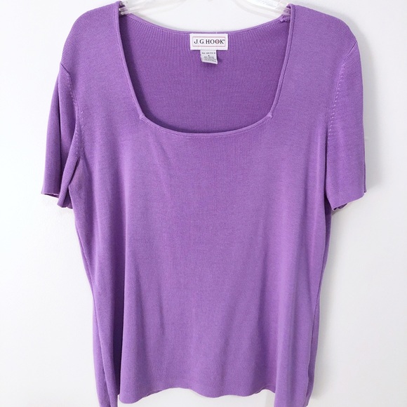 J.G. Hook Sweaters - J.G. Hook Short-Sleeved Sweater